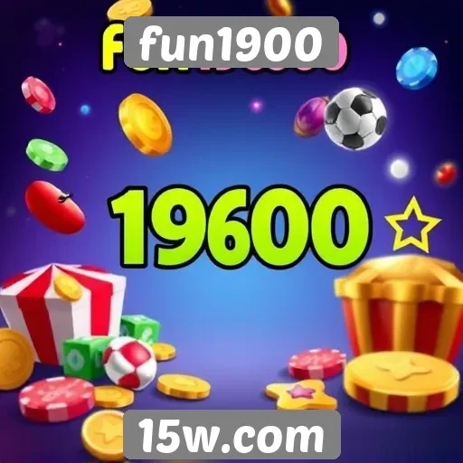 Oferta de bônus e promoções do site de jogos fun1900
